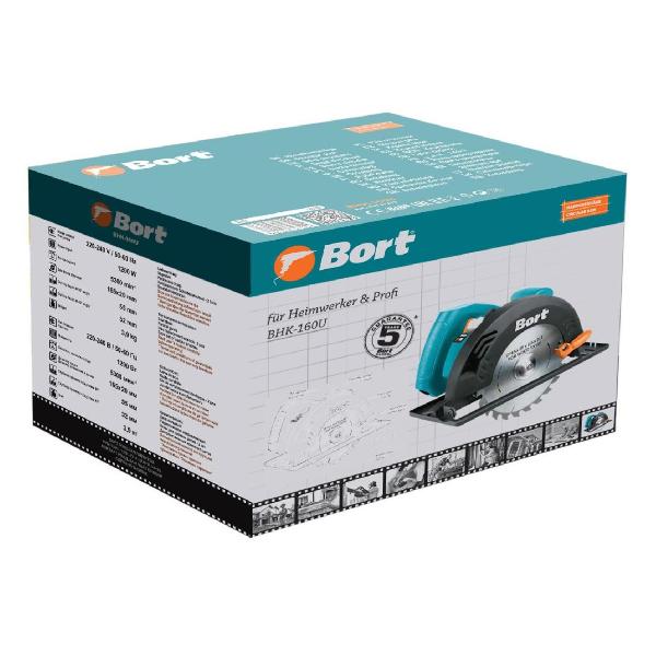 Электропила циркулярная Bort BHK-160U