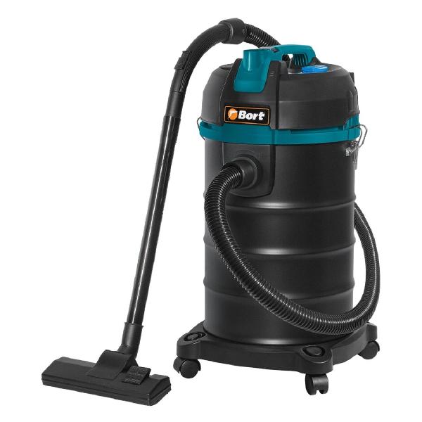 Пылесос строительный Bort BSS-1530 BLACK фото