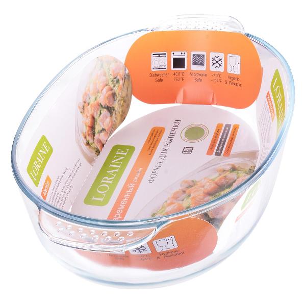 Форма для выпекания (стекло) Loraine 28693