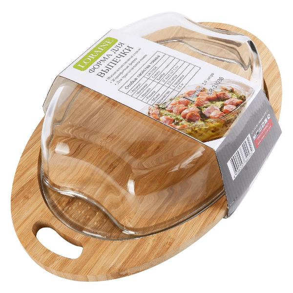 Форма для выпекания (стекло) Loraine 31036