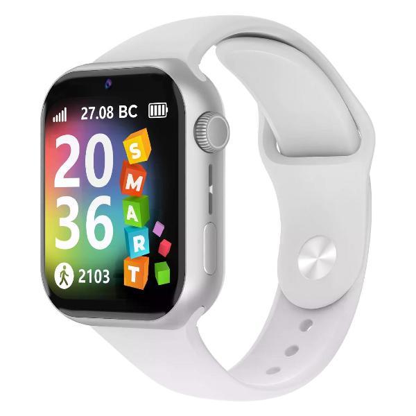 Часы с GPS трекером Geozon G-W27SVR Silver фото
