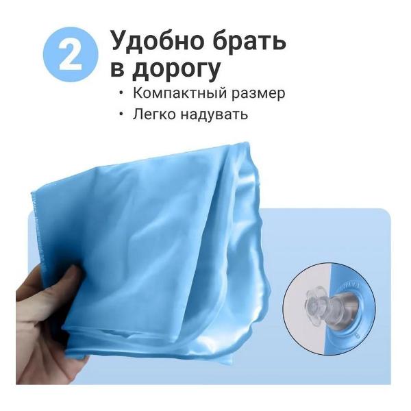 Подушка автомобильная HOMIUM Travel Comfort (PLWTrave02LBlue)
