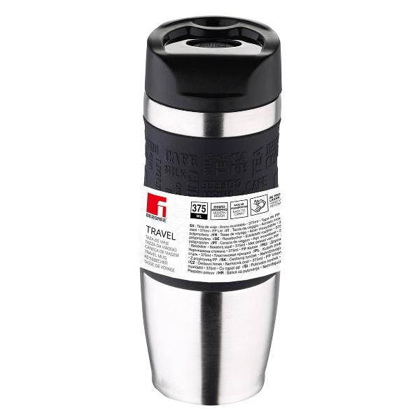 Термокружка Bergner BG-37598-BK черная
