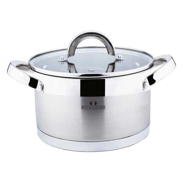 Кастрюля Bella Cucina 2058-BC нержавеющая сталь