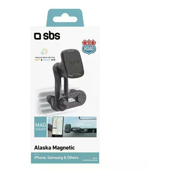 Держатель автомобильный для смартфонов SBS Mobile TESUPDOUBLECARB