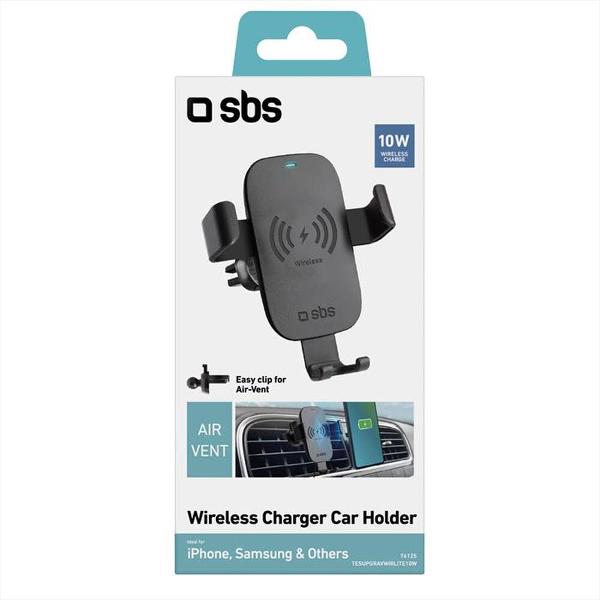 Держатель автомобильный для смартфонов SBS Mobile TESUPGRAVWIRLITE10W