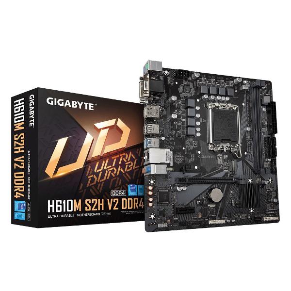Материнская плата GIGABYTE H610M S2H V2 DDR4 фото