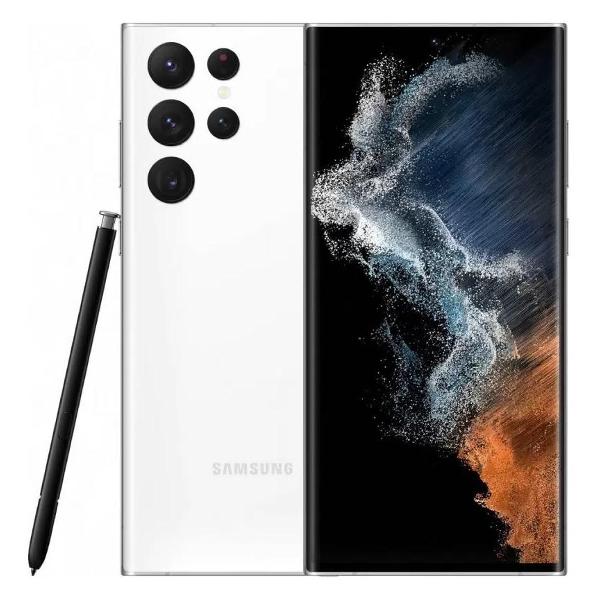 Смартфон Samsung Galaxy S22 Ultra 512GB фантом белый (SM-S908E/DS) фото