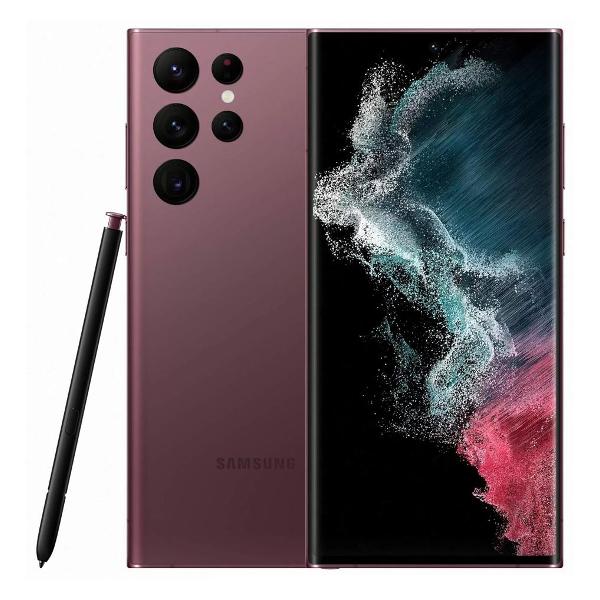 Смартфон Samsung Galaxy S22 Ultra 256GB Burgundy (SM-S908E/DS) фото