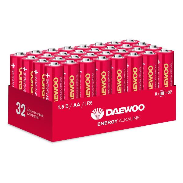 Батарейка алкалиновая (щелочная) Daewoo LR6EA-HB32