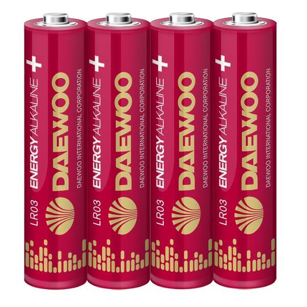 Батарейка алкалиновая (щелочная) Daewoo LR03EA-24PB фото