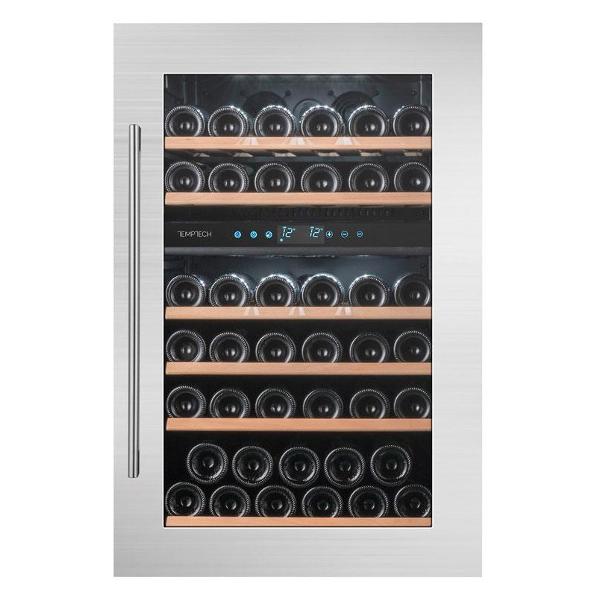 Винный шкаф Temptech OZ90DX нержавеющая сталь