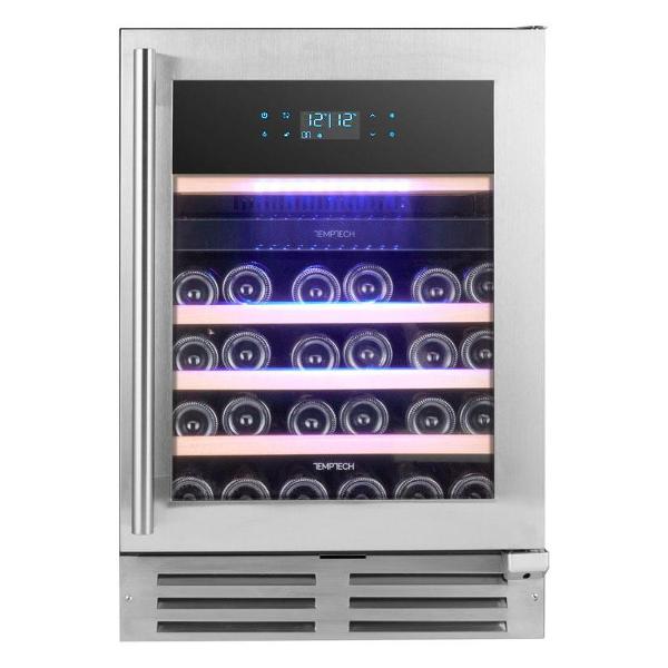 Винный шкаф Temptech EX60DX нержавеющая сталь фото