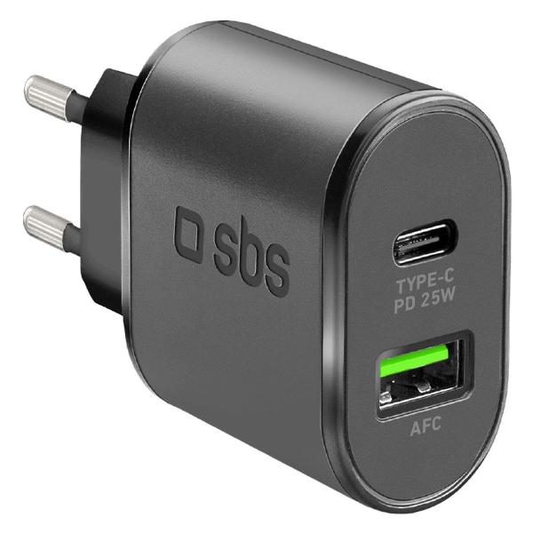Сетевое зарядное устройство SBS TETRPD25W