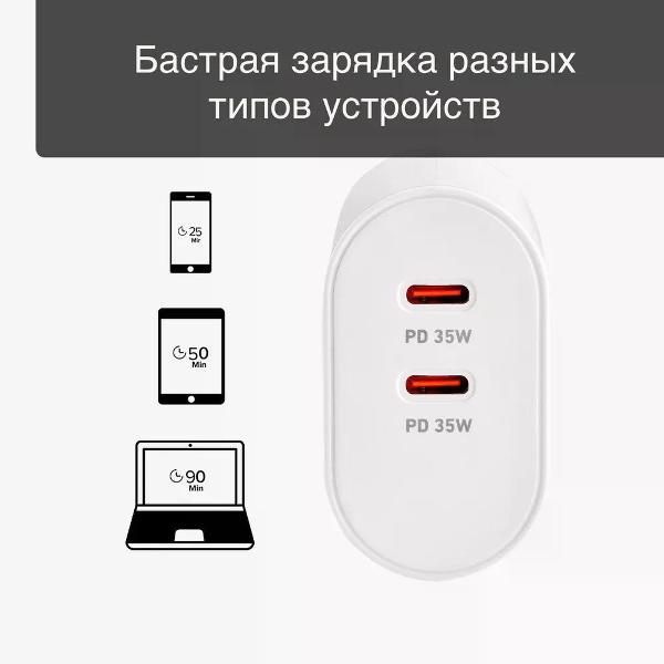 Сетевое зарядное устройство SBS TETR2CPD35W