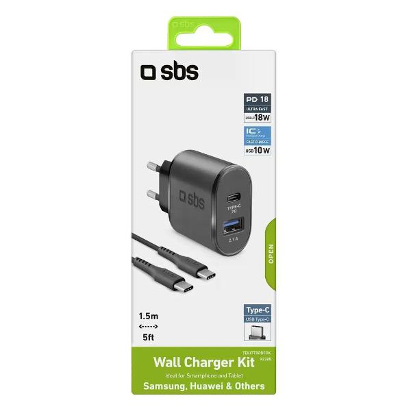 Сетевое зарядное устройство SBS TEKITTRPDCCK