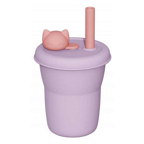 Стакан Jordan & Judy KT054 фиолетовый