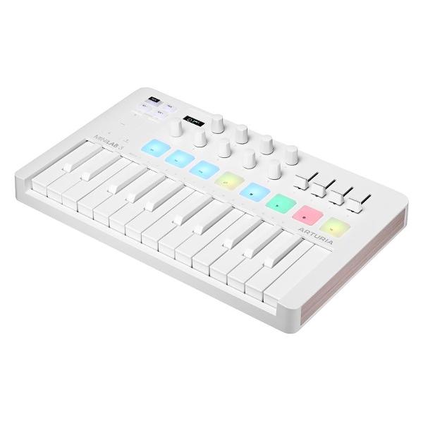 Midi клавиатура Arturia MiniLab 3 White (УТ0PI034589)
