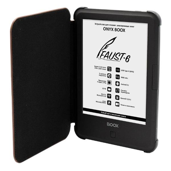 Электронная книга ONYX BOOX Faust 6 Black фото