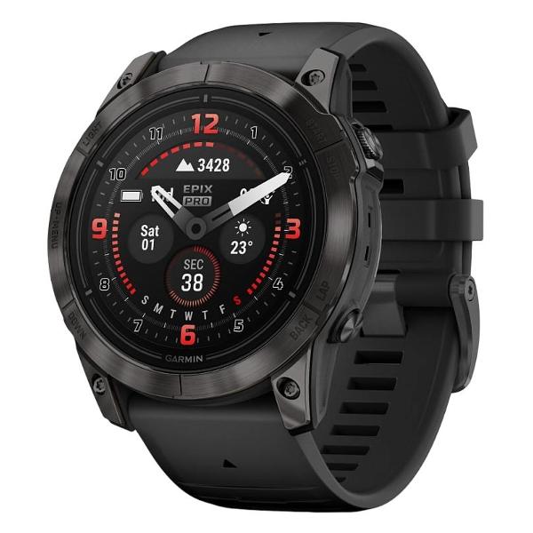 Смарт-часы Garmin Epix Pro (Gen 2) Sapphire Edition 51 мм Black