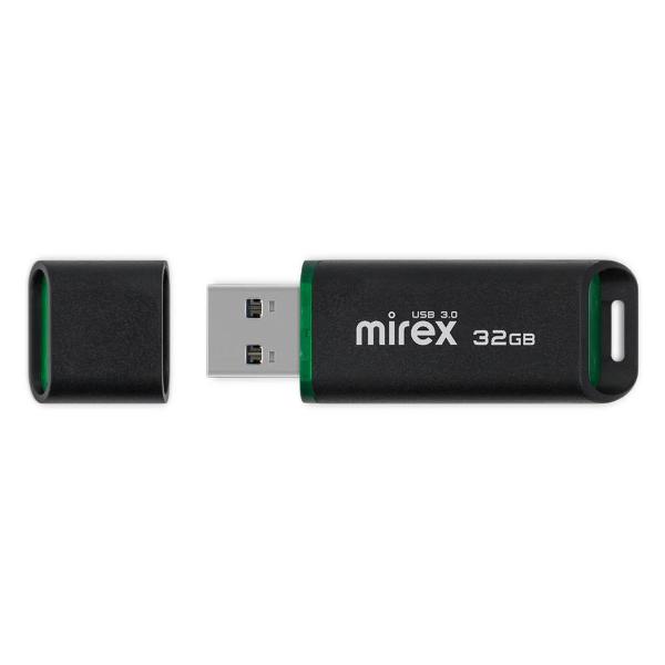 Флэш диск USB Mirex SPACER BLACK 32GB USB3.0 13600-FM3SPB32