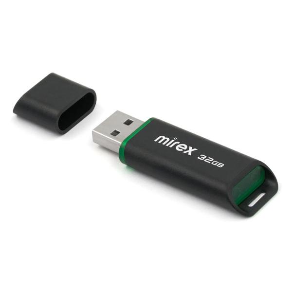 Флэш диск USB Mirex SPACER BLACK 32GB 13600-FMUSBK32
