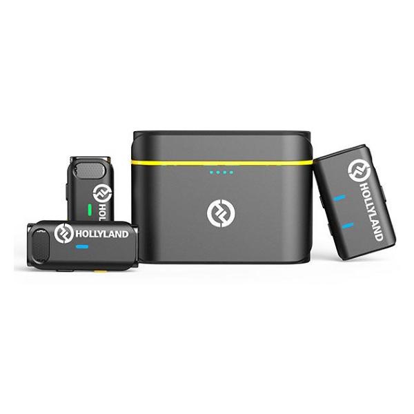 Микрофон петличный Hollyland Lark M1 DUO черный