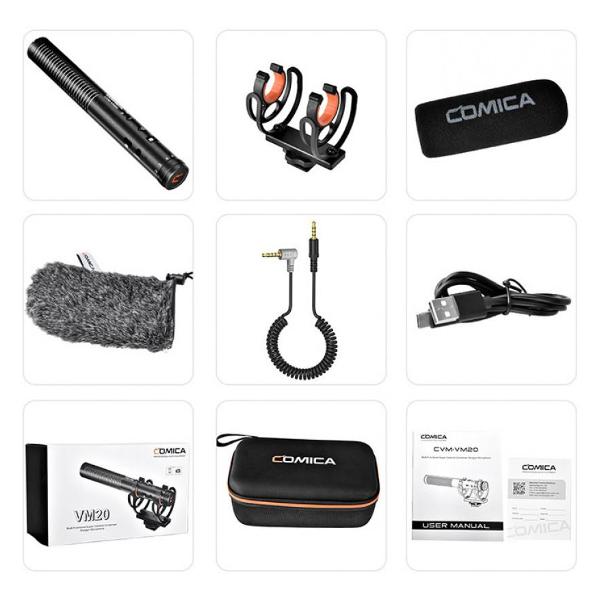 Микрофон-пушка CoMica CVM-VM20