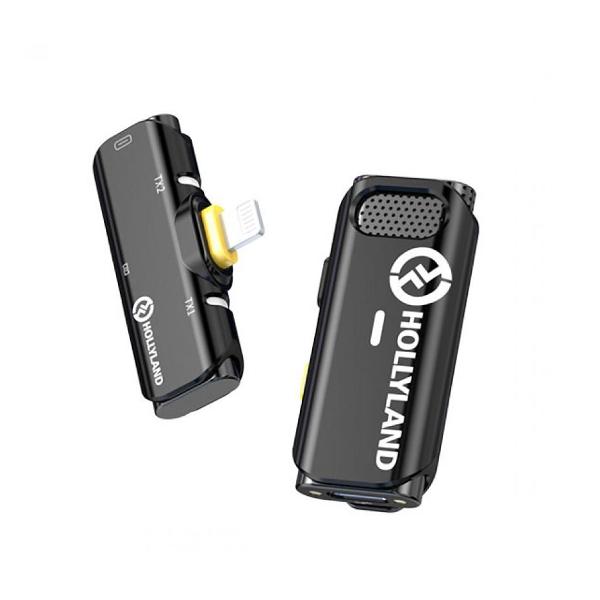 Микрофон петличный Hollyland Lark C1 SOLO iOS черный