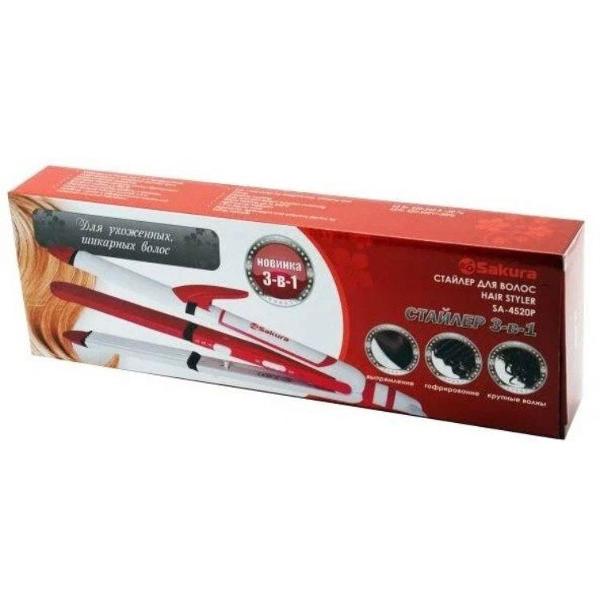 Стайлер для выпрямления и завивки Sakura SA-4520P