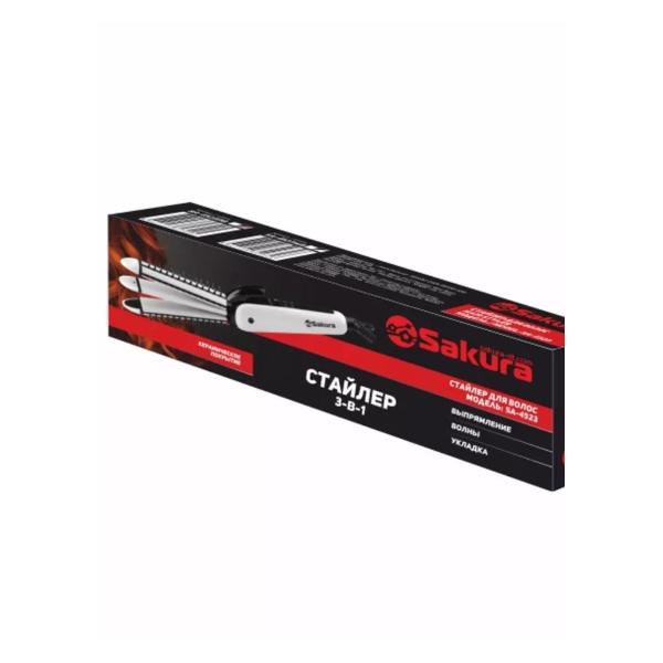 Стайлер для выпрямления и завивки Sakura SA-4523WB