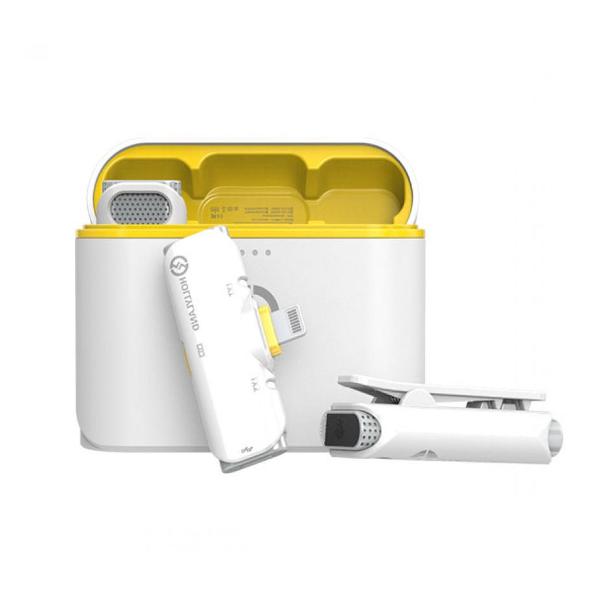 Микрофон петличный Hollyland LARK C1 DUO for iPhone белый
