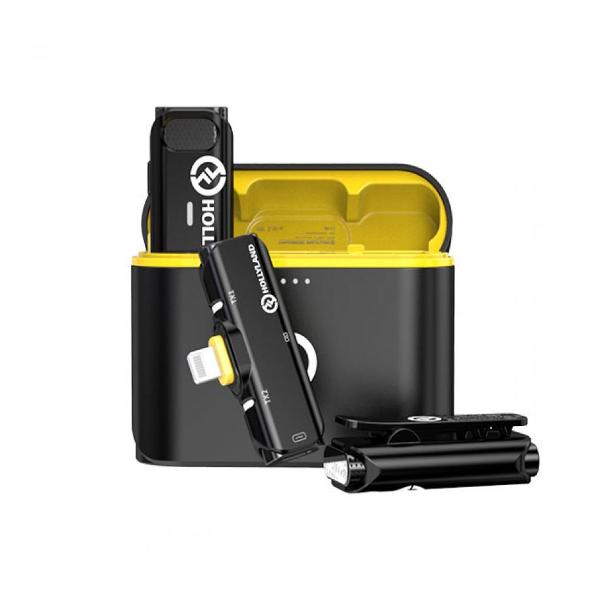 Микрофон петличный Hollyland LARK C1 DUO for iPhone черный