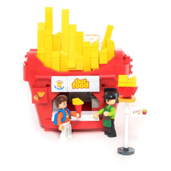 Кондуктор Sluban Фаст-фуд 320 деталей