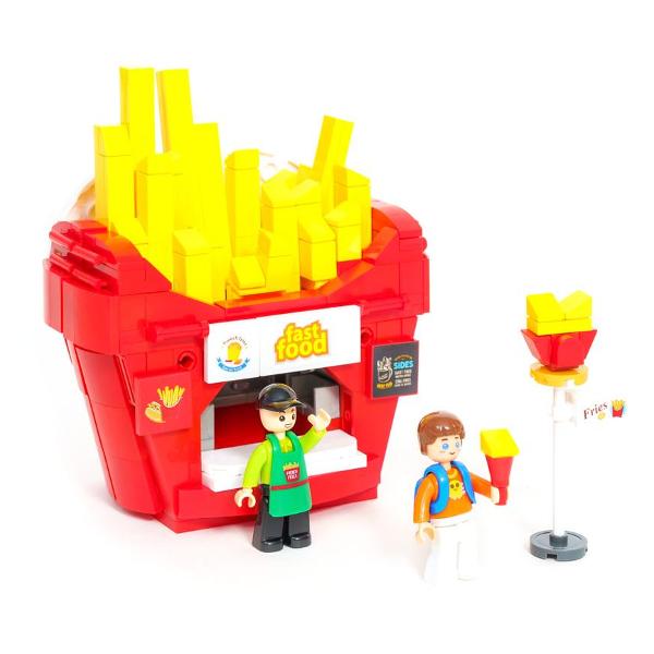 Кондуктор Sluban Фаст-фуд 320 деталей