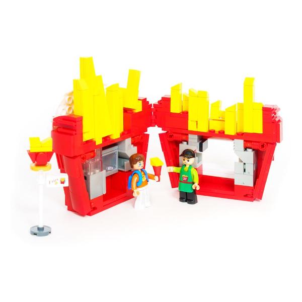 Кондуктор Sluban Фаст-фуд 320 деталей