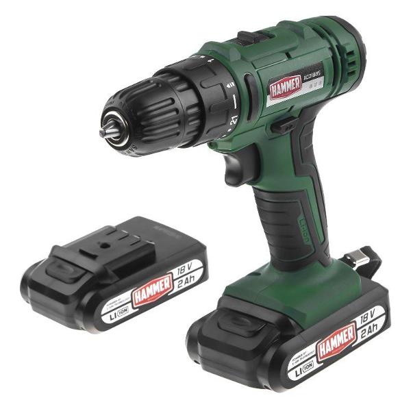 Шуруповерт аккумуляторный Hammer ACD18BS
