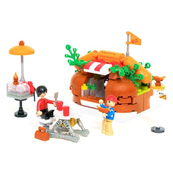 Конструктор Sluban Фаст-Фуд Хот-Дог, 328 деталей