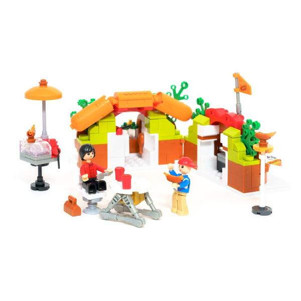 Конструктор Sluban Фаст-Фуд Хот-Дог, 328 деталей