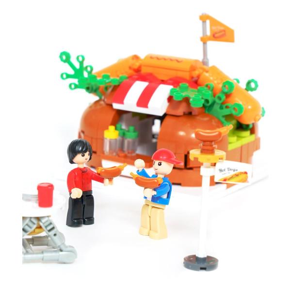 Конструктор Sluban Фаст-Фуд Хот-Дог, 328 деталей