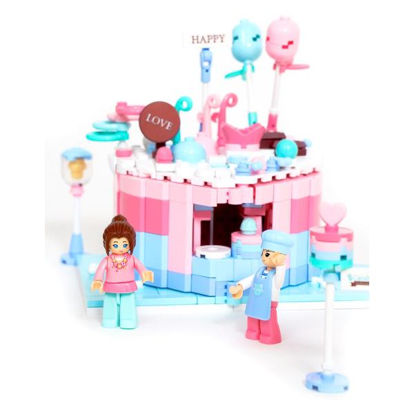 Конструктор Sluban Фаст - Фуд Торт, 328 деталей