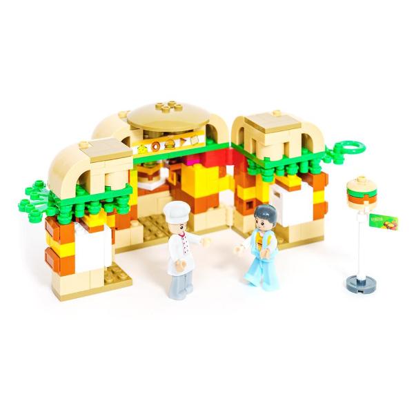 Конструктор Sluban Фаст-Фуд Гамбургер, 328 деталей