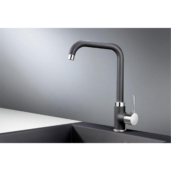 Смеситель Granula 0041 темно-серый