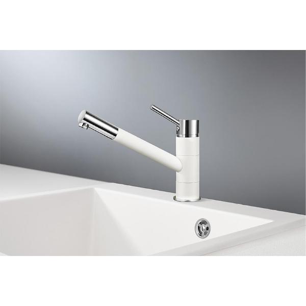 Смеситель Granula 0010 белый