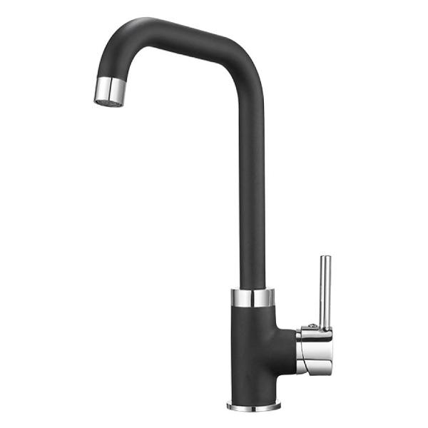 Смеситель Granula 0041 матовый черный