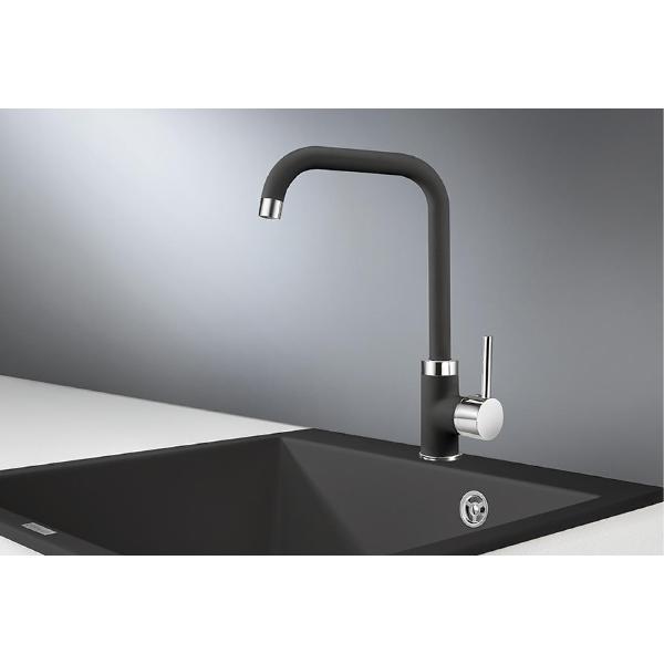 Смеситель Granula 0041 матовый черный