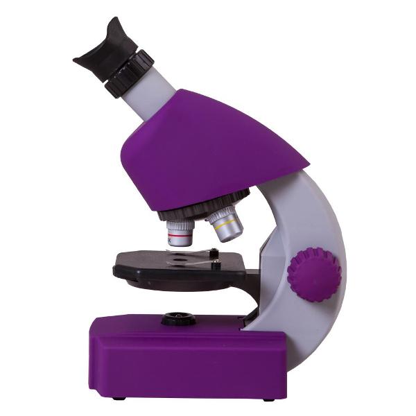Микроскоп BRESSER Junior 40-640x Purple (70121)