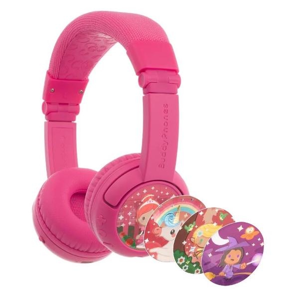 Наушники Onanoff Buddyphones Play+ розовый