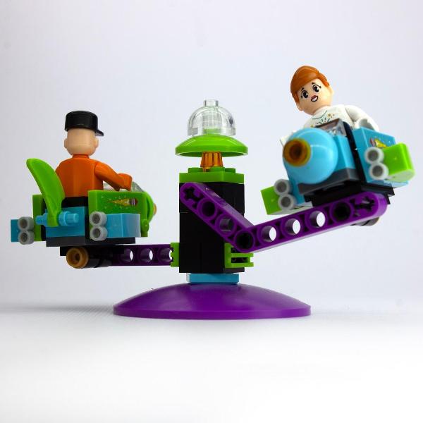 Конструктор Kids Brick Парк Развлечений (130 деталей)