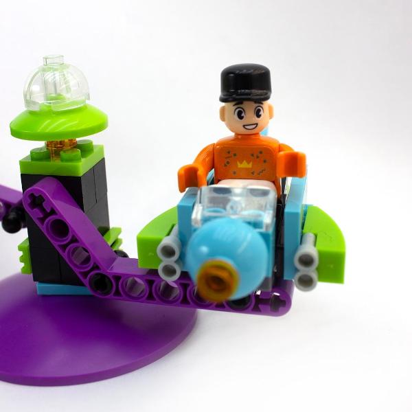 Конструктор Kids Brick Парк Развлечений (130 деталей)